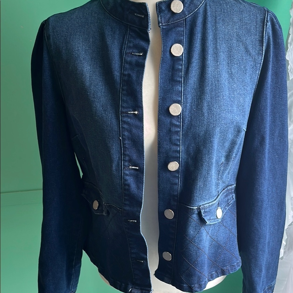 Cutest jean jacket ever!!